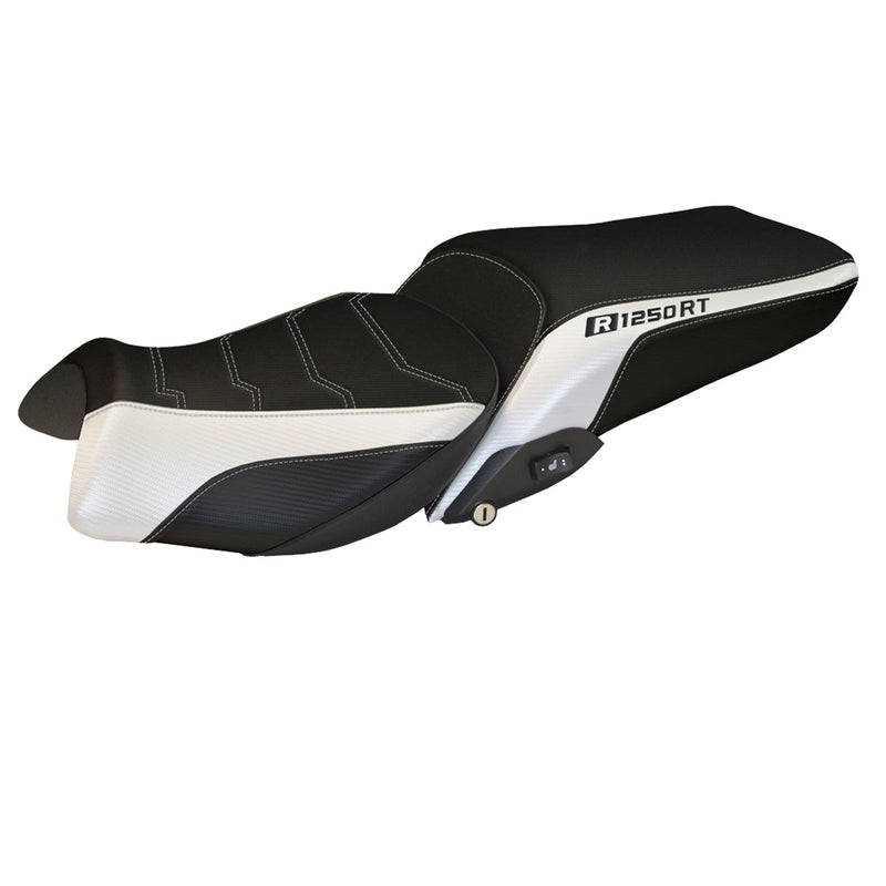 BMW R1250RT 2019-2024 Seat Cover Tappezzeria Italia Comfort in White and Black
