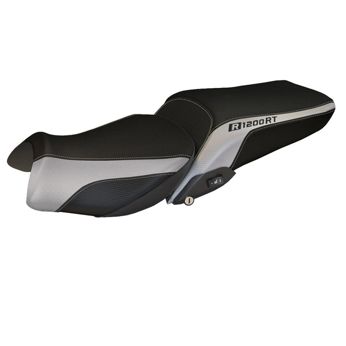 BMW R1200RT 2014-2018 Seat Cover Tappezzeria Italia in Silver and Black