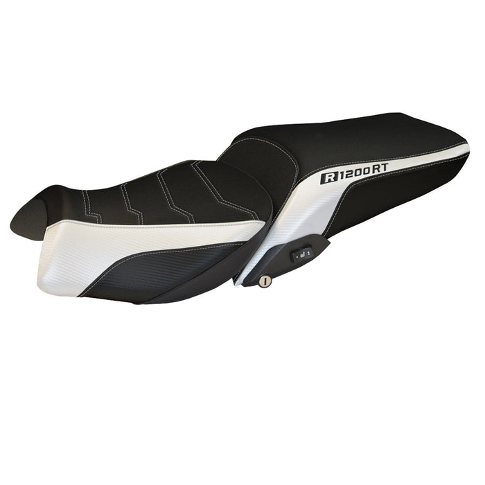 BMW R1200RT 2014-2018 Seat Cover Tappezzeria Italia Comfort in White and Black