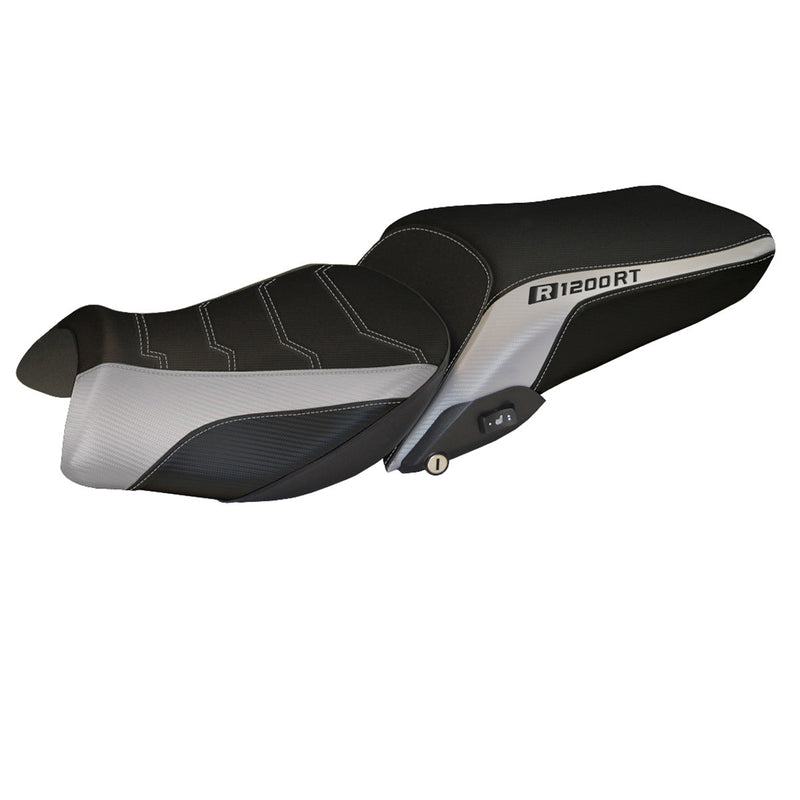 BMW R1200RT 2014-2018 Seat Cover Tappezzeria Italia Comfort in Silver and Black