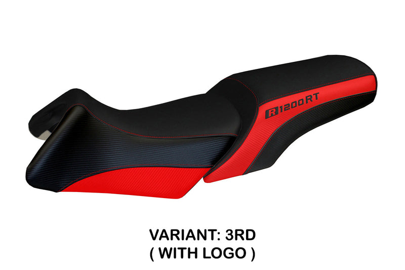 BMW R1200RT 2006-2013 Seat Cover Tappezzeria Italia in Red and Black