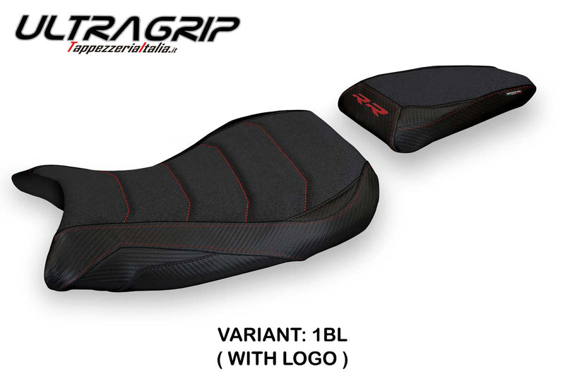 BMW S1000RR 2019-2024 Seat Cover Tappezzeria Italia Ultragrip in Black