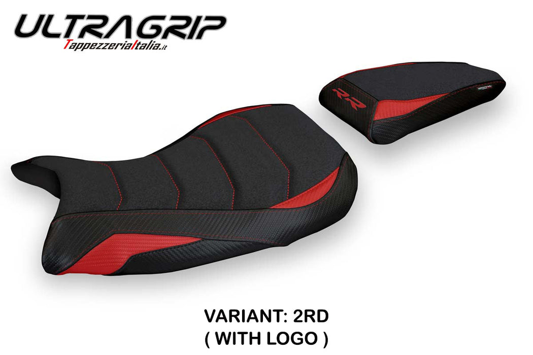 BMW S1000RR 2019-2024 Seat Cover Tappezzeria Italia Ultragrip in Red