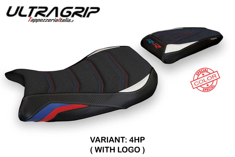 BMW S1000RR M Sport 2019-2024 Seat Cover Tappezzeria Italia Ultragrip in HP Black
