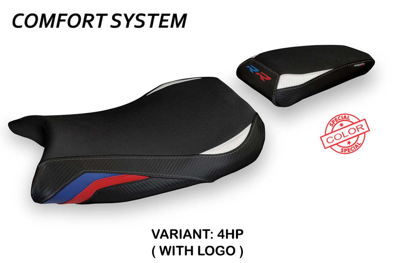 BMW S1000RR M Sport 2019-2024 Seat Cover Tappezzeria Italia Comfort in HP Black