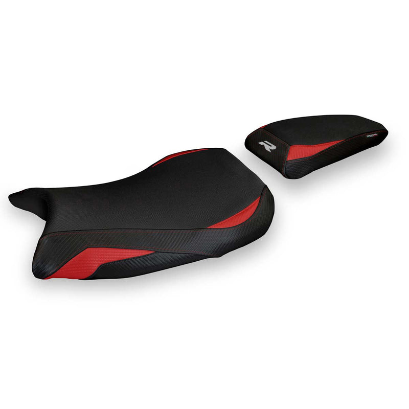 BMW S1000R 2021-2024 Seat Cover Tappezzeria Italia Comfort in Red and Black