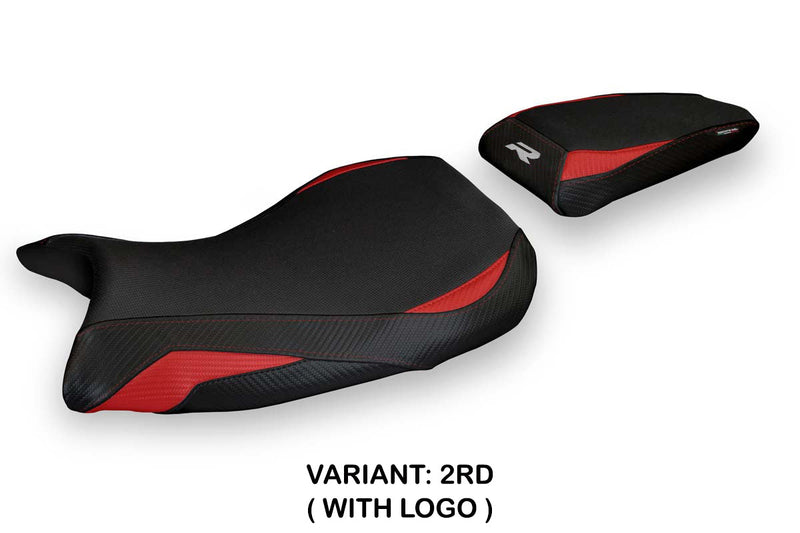 BMW S1000R M Sport 2021-2024 Seat Cover Tappezzeria Italia in Red and Black