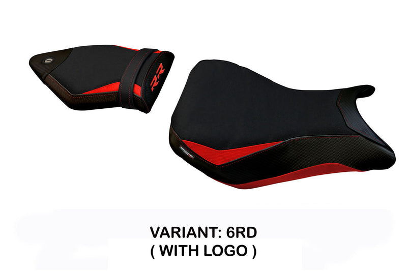 BMW S1000RR 2015-2018 Seat Cover Tappezzeria Italia in Red and Black