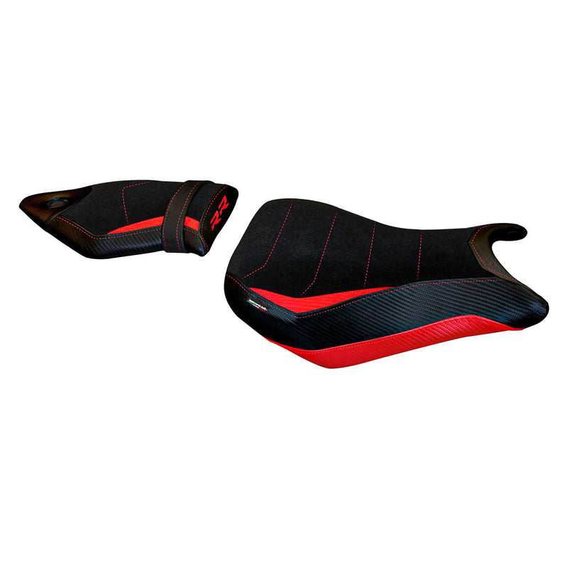 BMW S1000RR 2015-2018 Seat Cover Tappezzeria Italia Comfort in Red and Black
