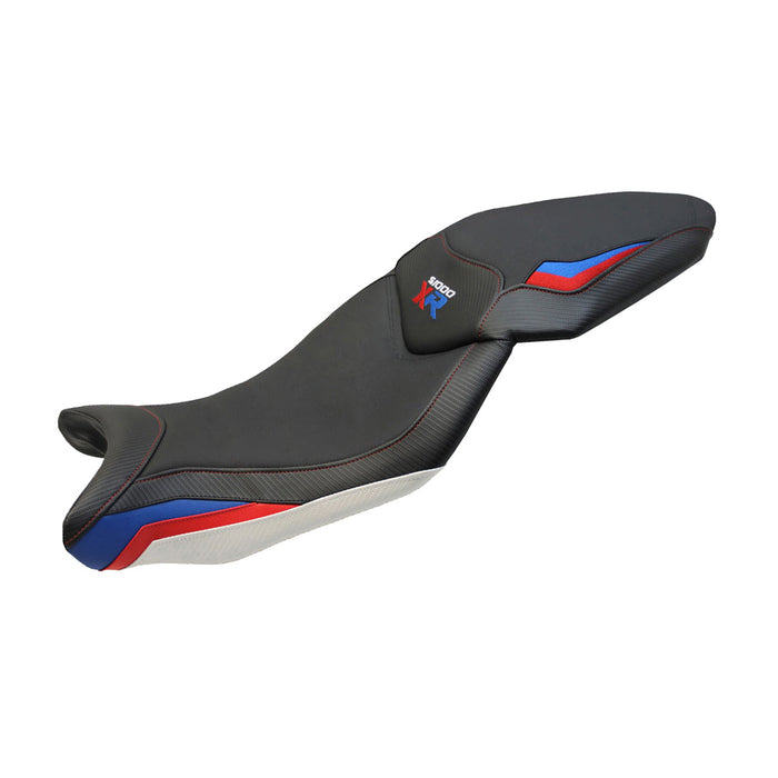 BMW S1000XR 2015-2019 Seat Cover Tappezzeria Italia in HP Red, Blue and Black