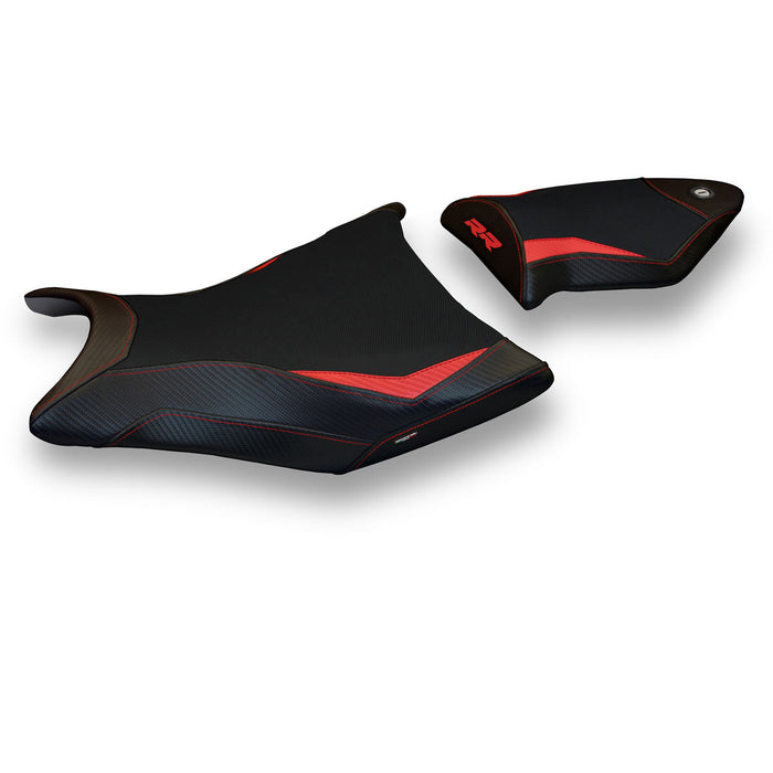 BMW S1000RR 2009-2011 Seat Cover Tappezzeria Italia in Red and Black