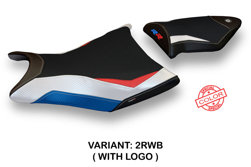 BMW S1000RR 2009-2011 Seat Cover Tappezzeria Italia in HP Red, White, Blue and Black