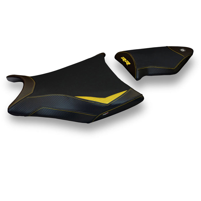 BMW S1000RR 2009-2011 Seat Cover Tappezzeria Italia Comfort in Yellow and Black