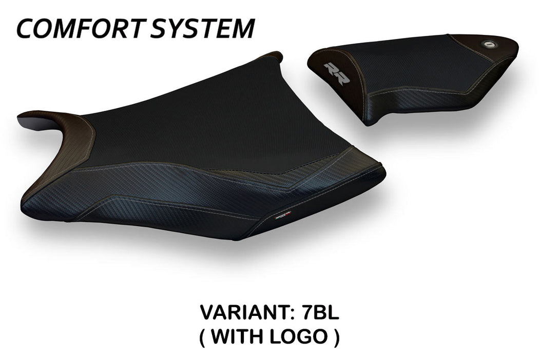 BMW S1000RR 2009-2011 Seat Cover Tappezzeria Italia Comfort in Black