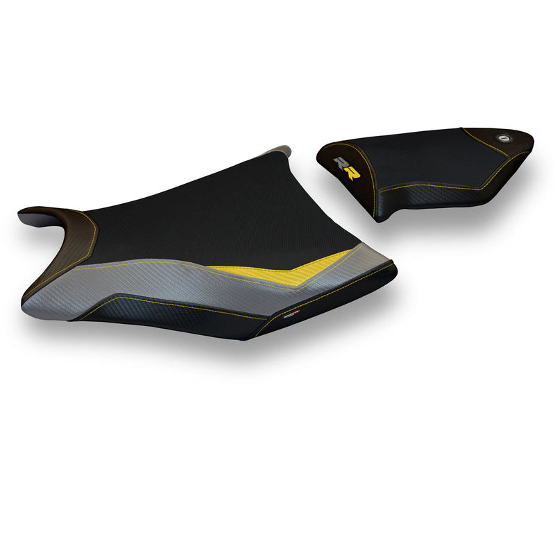 BMW S1000RR 2009-2011 Seat Cover Tappezzeria Italia Comfort in Yellow, Grey and Black