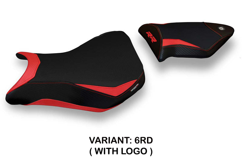 BMW S1000RR 2012-2014 Seat Cover Tappezzeria Italia in Red and Black