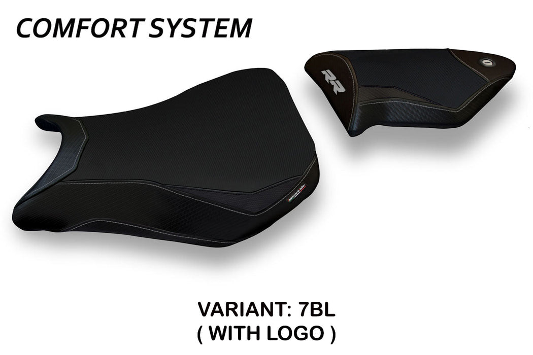 BMW S1000RR 2012-2014 Seat Cover Tappezzeria Italia Comfort in Black