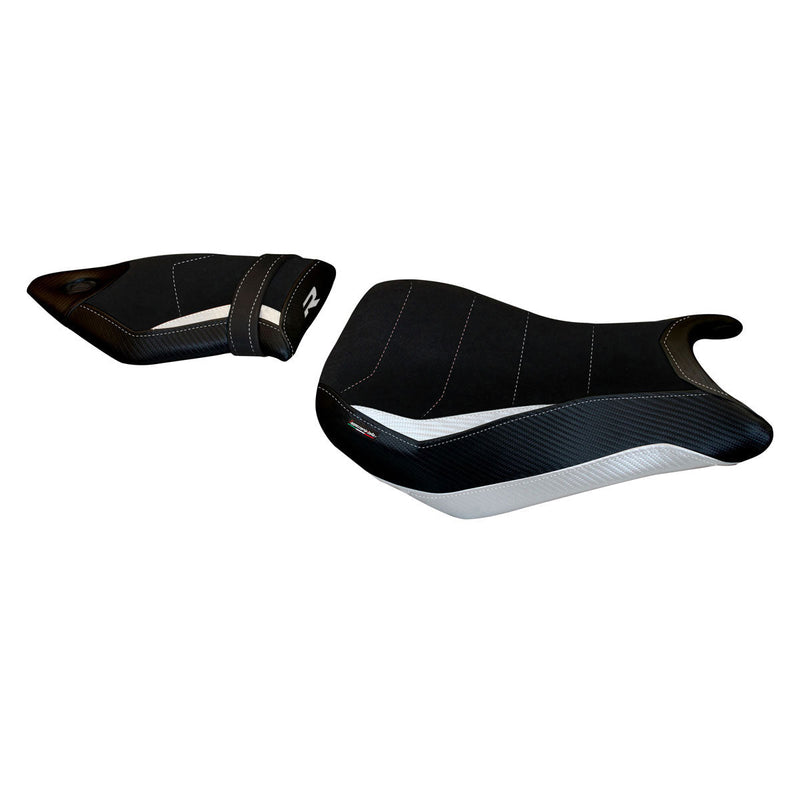 BMW S1000R 2014-2020 Seat Cover Tappezzeria Italia Comfort in White and Black