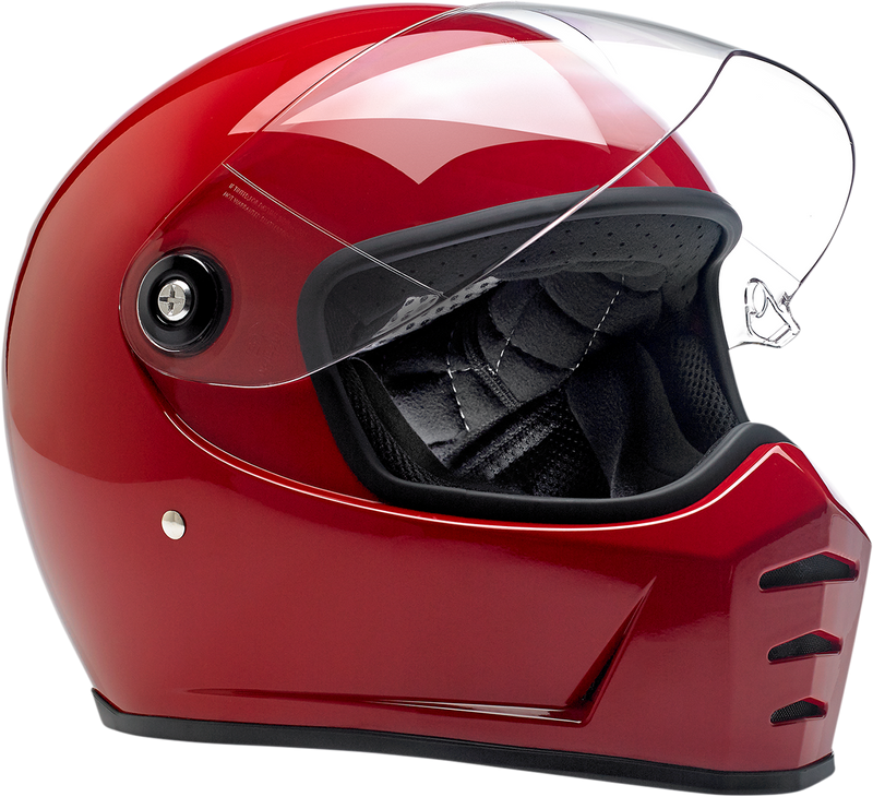 BILTWELL Lane Splitter Helmet - Gloss Blood Red - XL 1004-837-105