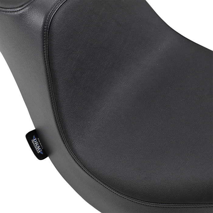 DRAG SPECIALTIES Predator III Seat - Black - Smooth - FXBR/S '18-'22 0802-1187