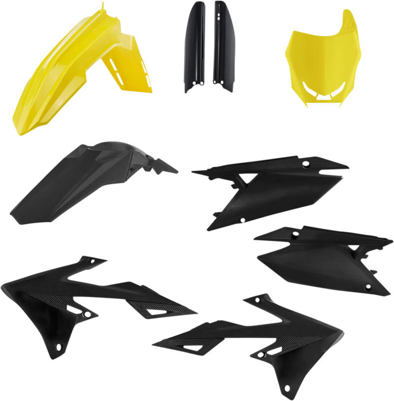 ACERBIS Full Replacement Body Kit - Yellow/Black 2686551017