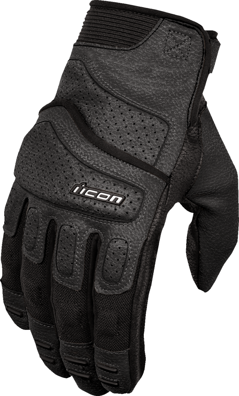 ICON Superduty3™ Motorcycle Gloves - Black - Small 3301-4594