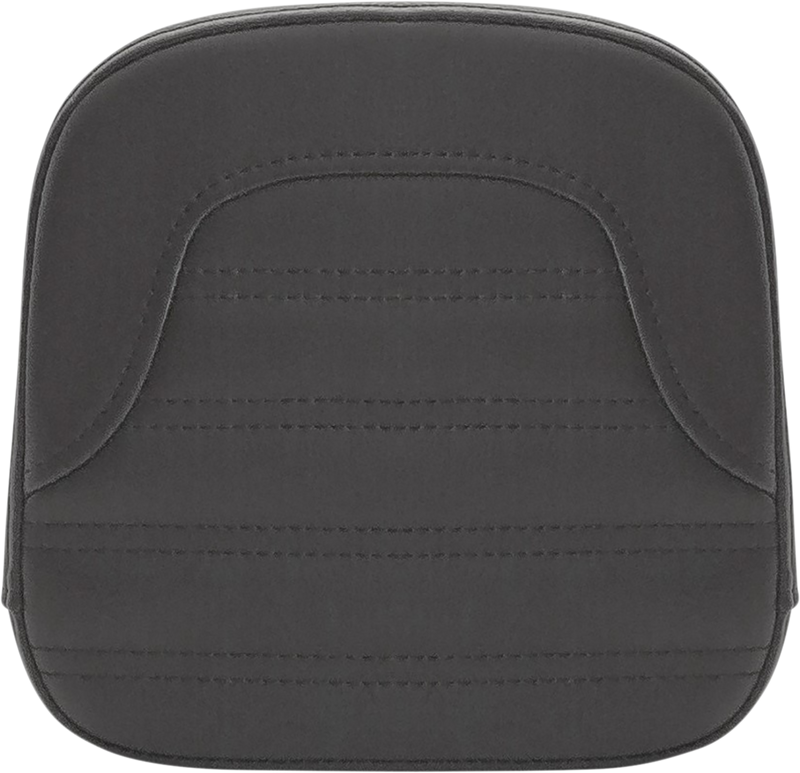 SADDLEMEN Sissy Bar Pad - Roll & Pleat - Black - FL '99-'23 40761