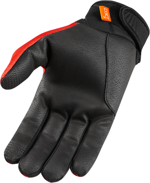 ICON Anthem 2 CE™ Motorcycle Gloves - Red - Medium 3301-3684