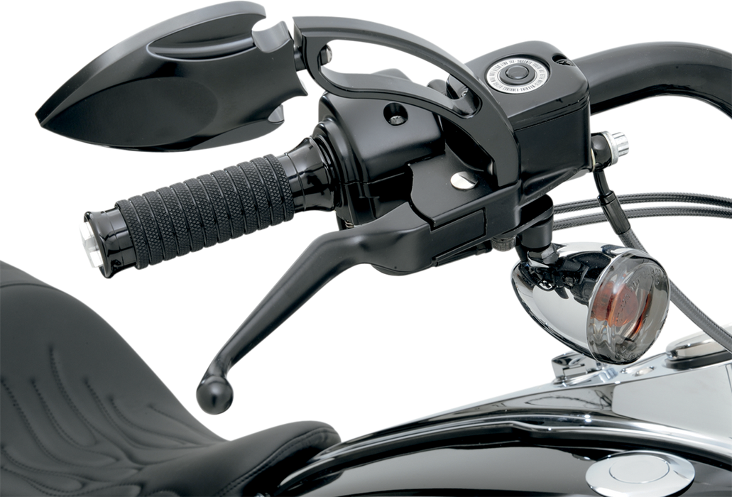 DRAG SPECIALTIES Lever Set - Black H07-0574-BLK