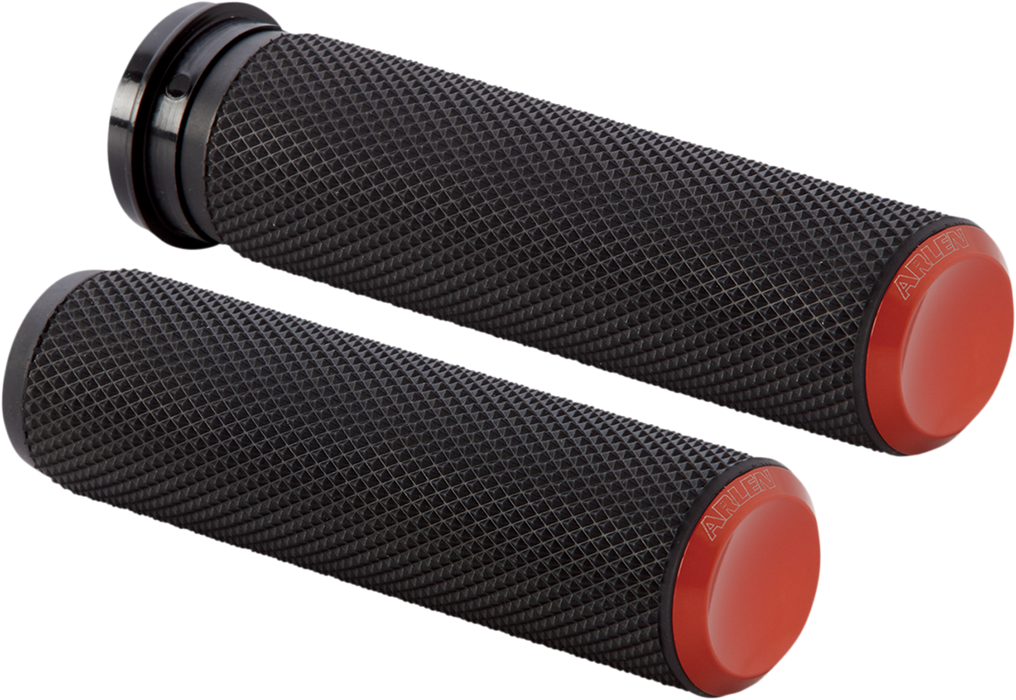 ARLEN NESS Grips - Knurled - Cable - Orange 07-304