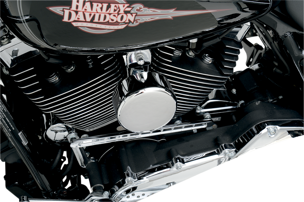 DRAG SPECIALTIES Round Horn Cover - Chrome 76636