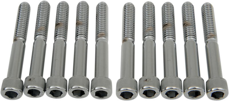 DRAG SPECIALTIES Bolts - Socket-Head - Knurled - 5/16-18 x 2-1/4" MPB222