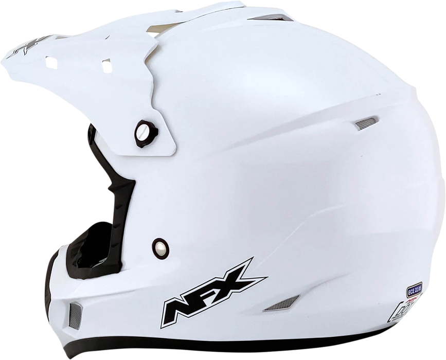 AFX FX-17 Motorcycle Helmet - White - Medium 0110-4082 Magma Powersports AFX FX-17 Motorcycle Helmet - White - Medium 0110-4082 Magma Powersports