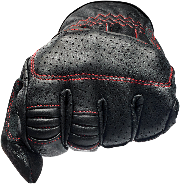 BILTWELL Borrego Gloves - Redline - 2XL 1506-0108-306