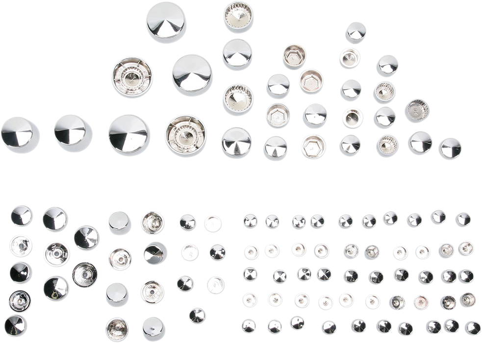 DRAG SPECIALTIES Cover Bolt - Chrome 352104