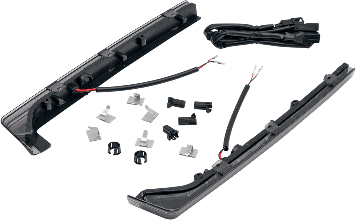 DRAG SPECIALTIES Side Light Kit - Smoke Lens 12-0095MK