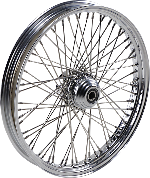 DRAG SPECIALTIES Front Wheel - 60 Spoke - Single Disc/No ABS - Chrome - 21"x2.15" - '08+ XL