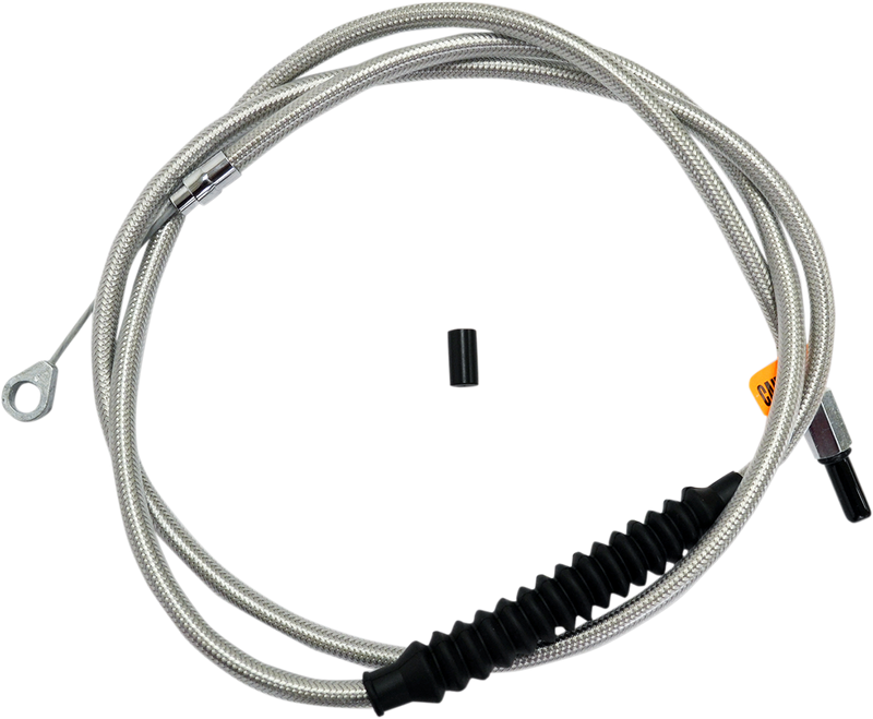 LA CHOPPERS Clutch Cable - 15" - 17" Ape Hanger Handlebars - Stainless Steel LA-8010C16