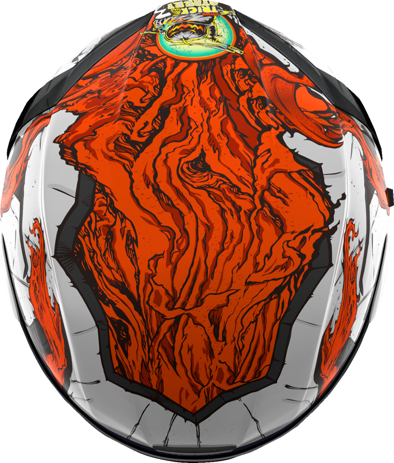 ICON Airform™ Motorcycle Helmet - Trick or Street 3 - White - Large 0101-16250