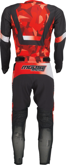 MOOSE RACING Sahara Pants - Red/Black - 42 2901-10385