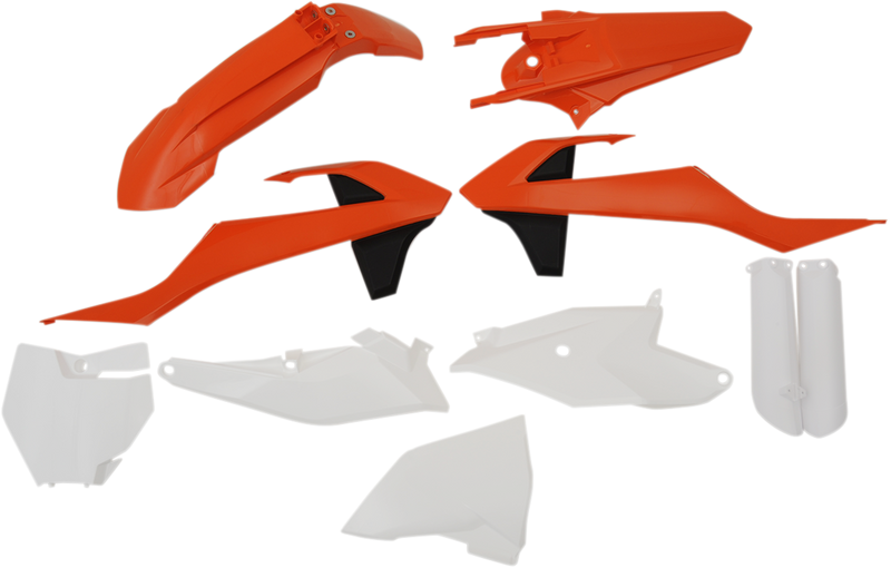ACERBIS Full Replacement Body Kit - OEM Orange/White/Black 2686025909
