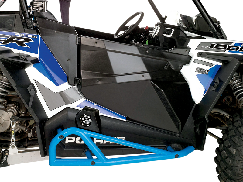 MOOSE RACING Front Doors - Black - RZR CMU19486-20