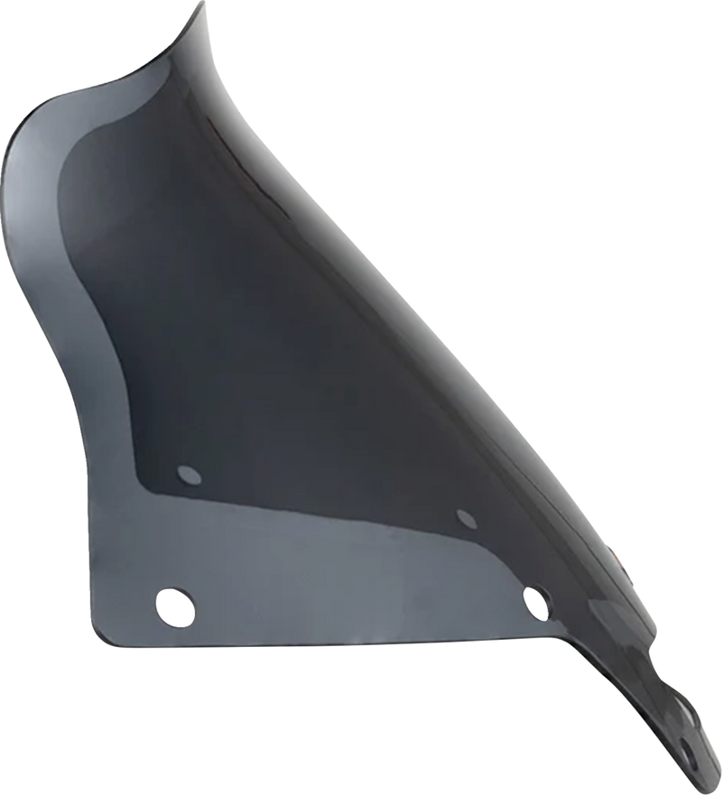 KLOCK WERKS Flare™ Windshield - 8" - Dark Smoke - FXLRST KWW-02-0621