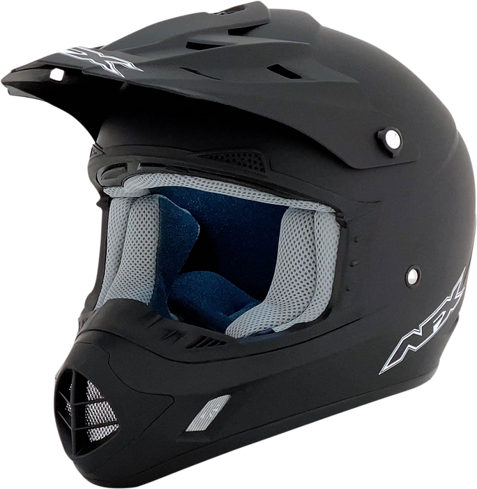 AFX FX-17Y Motorcycle Helmet - Matte Black - Small 0111-0545