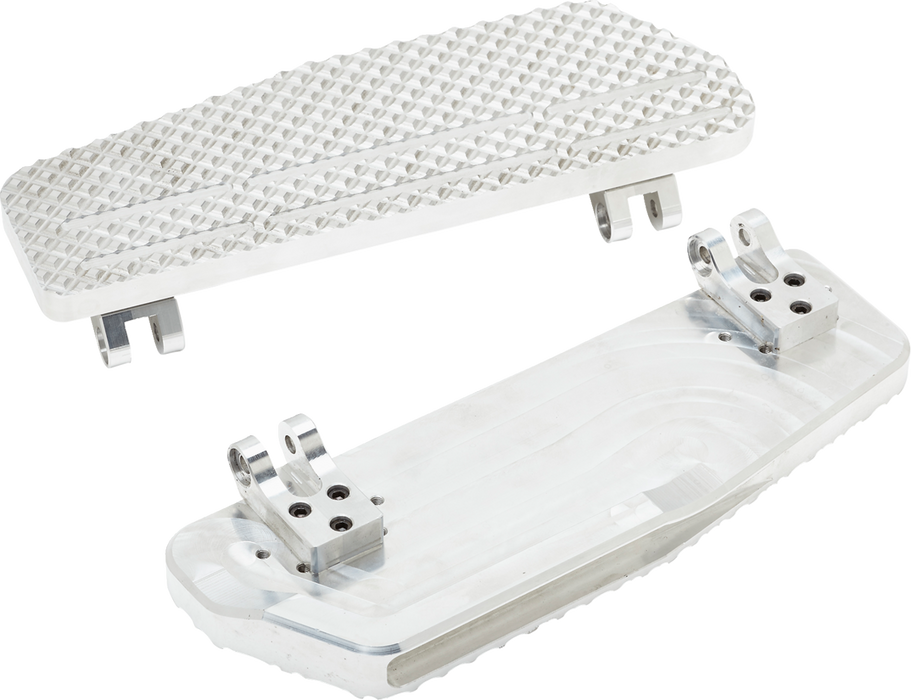 LA CHOPPERS Billet County Floorboards - Raw - FL LA-P101-00