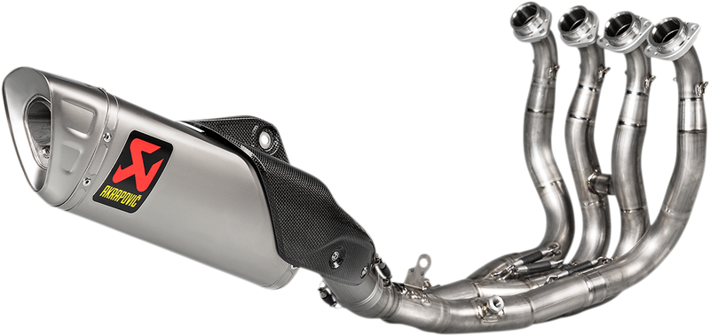 Yamaha R1 2015-2024 Exhaust, Akrapovic Evolution in Titanium S-Y10E6-APLT