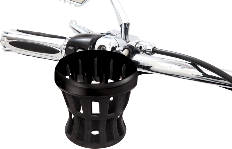 CIRO Drink Holder - 1-1/4" Handlebar Mount - Black 50615