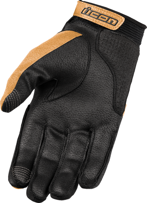 ICON Superduty3™ Motorcycle Gloves - Tan - 2XL 3301-4604
