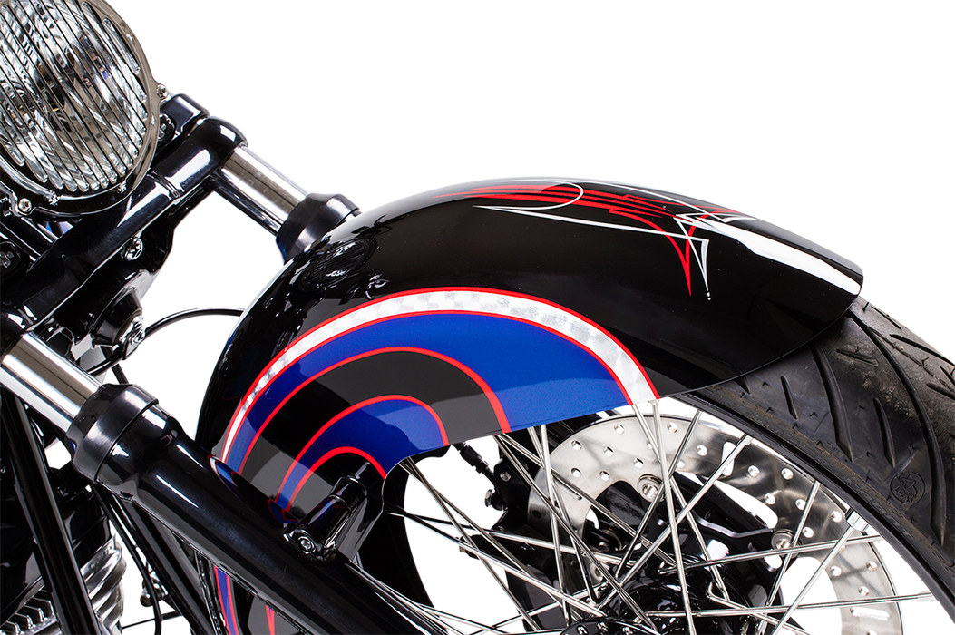 DRAG SPECIALTIES Fork Boots - 35 mm - FL/FLH '48-'77 (Early) 23-0209-HC4