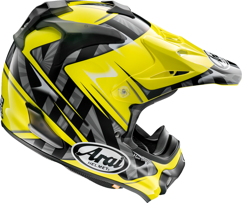 ARAI VX-Pro4 Motorcycle Helmet - Scoop - Yellow - XL 0110-8200